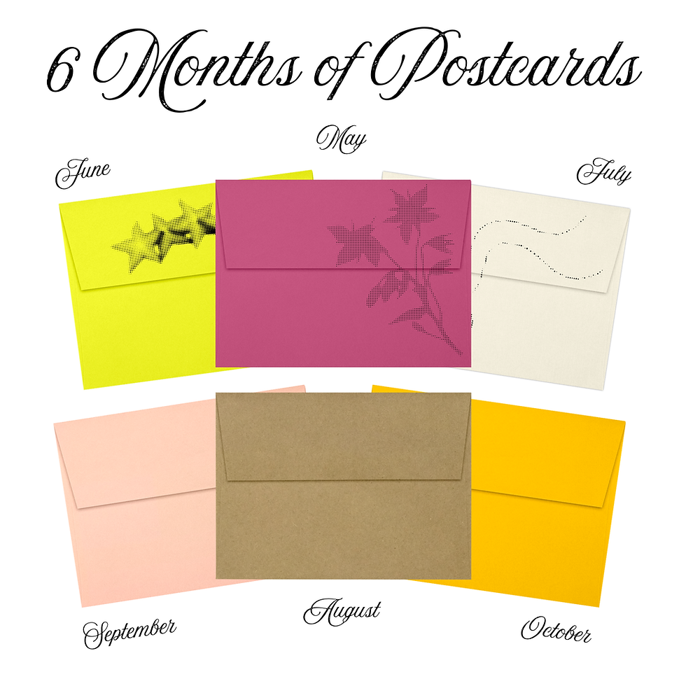 Thumbnail: 6 Months of Postcard Club