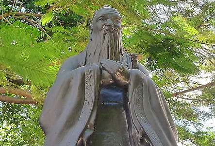 孔子銅像