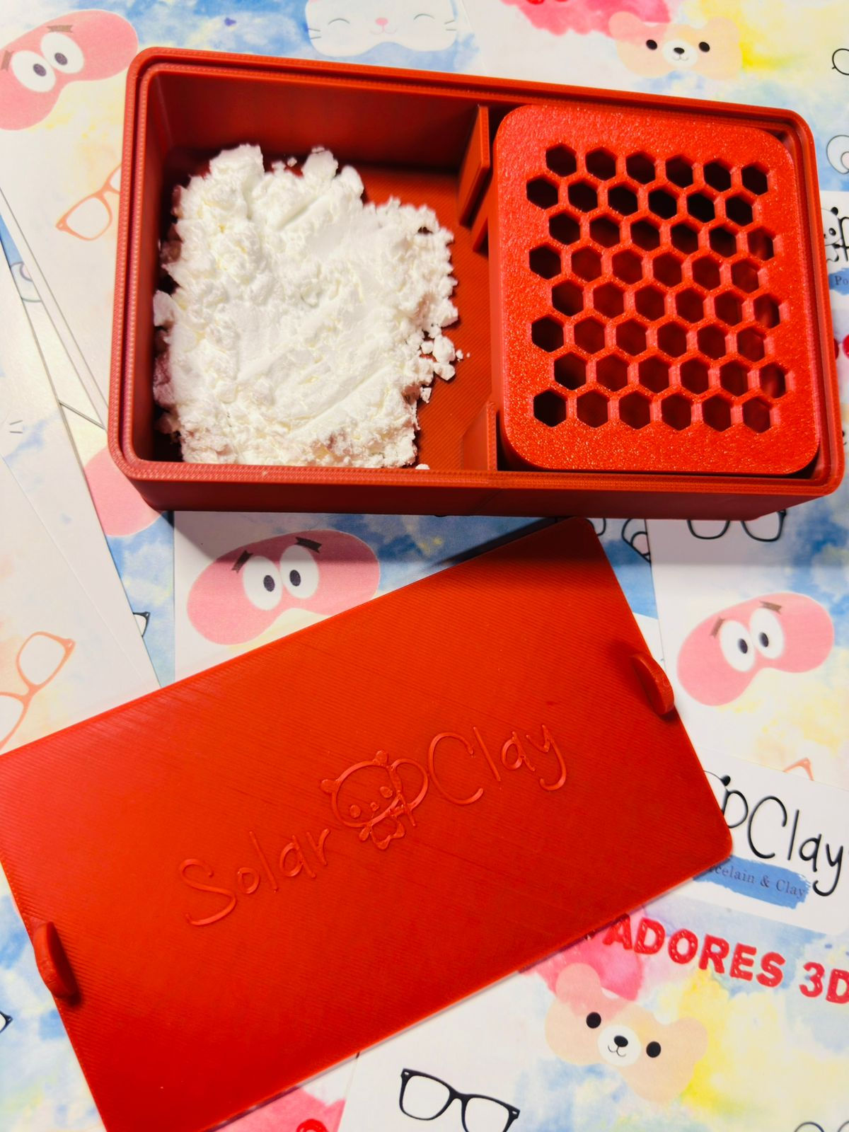 Caja Talquera para cortadores