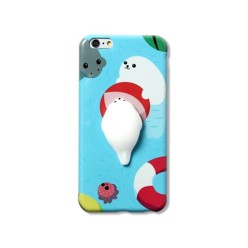 Thumbnail: Squishy 3D Animal Phone Case for iPhone