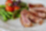 Fleisch mit Spargel