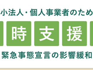中小法人、個人事業者のための一時支援金