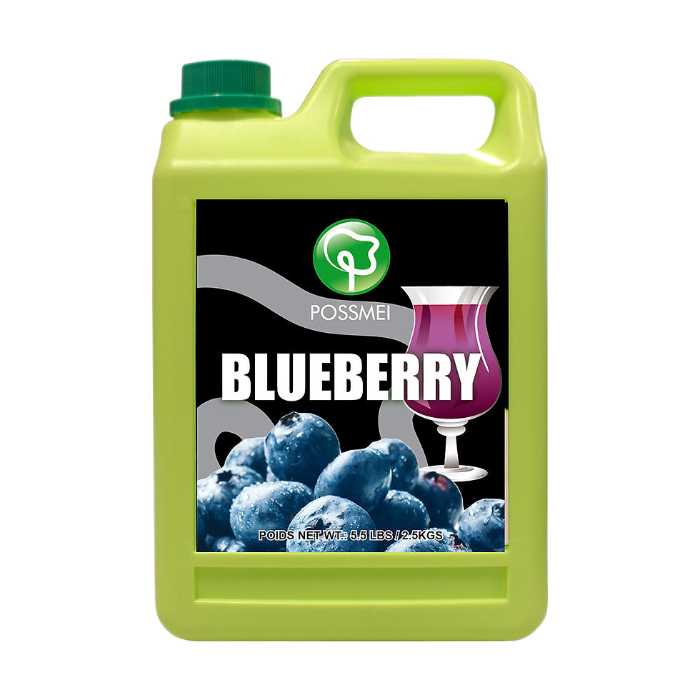 Blåbær Frugtsirup 2,5KG