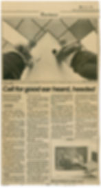 Local newspaper article announcing Westlake Village office opening, July 1990