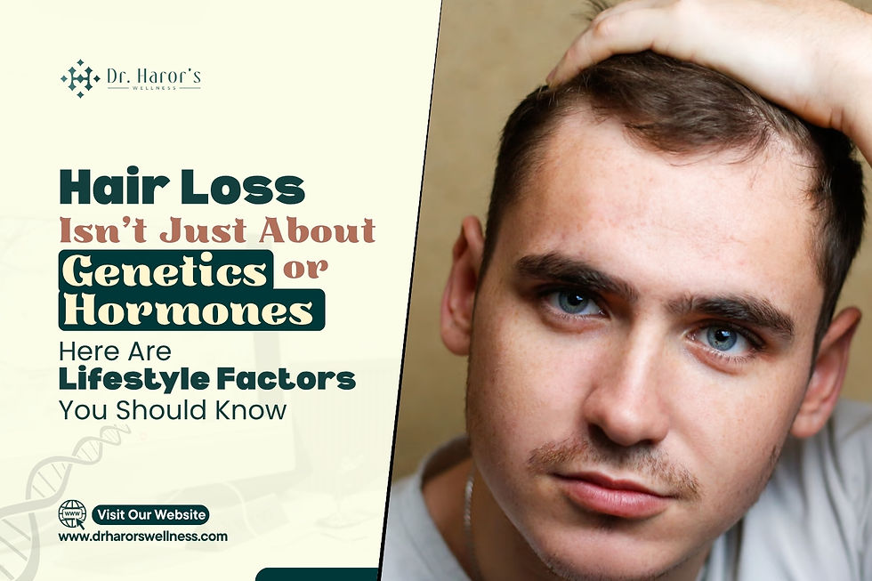 Hair Loss Isn’t Just About Genetics or Hormones—Here Are Lifestyle Factors You Should Know