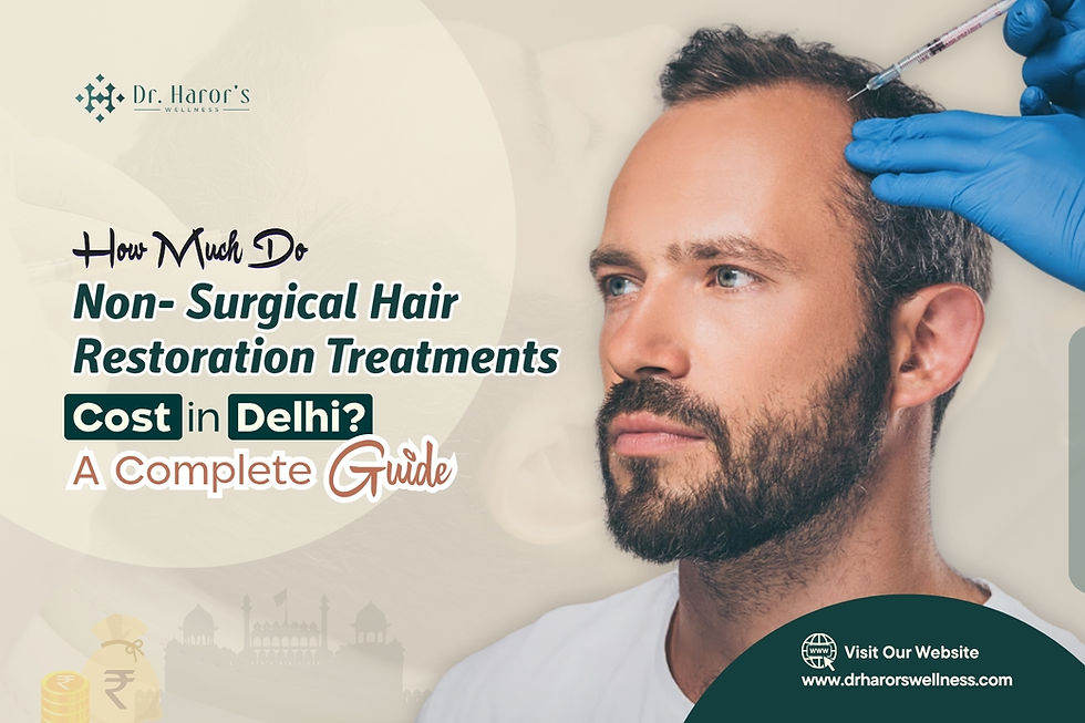 How Much Do Non-Surgical Hair Restoration Treatments Cost in Delhi? A Complete Guide