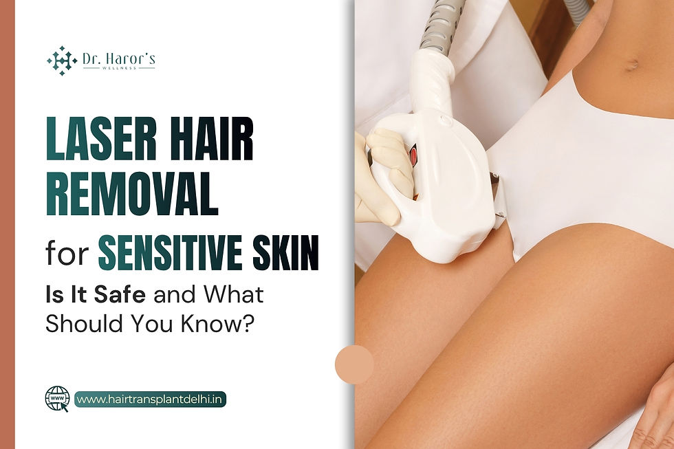 Laser Hair Removal for Sensitive Skin: Is It Safe and What Should You Know?