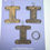 Thumbnail: Set of three I shaped wooden yarn bobbins