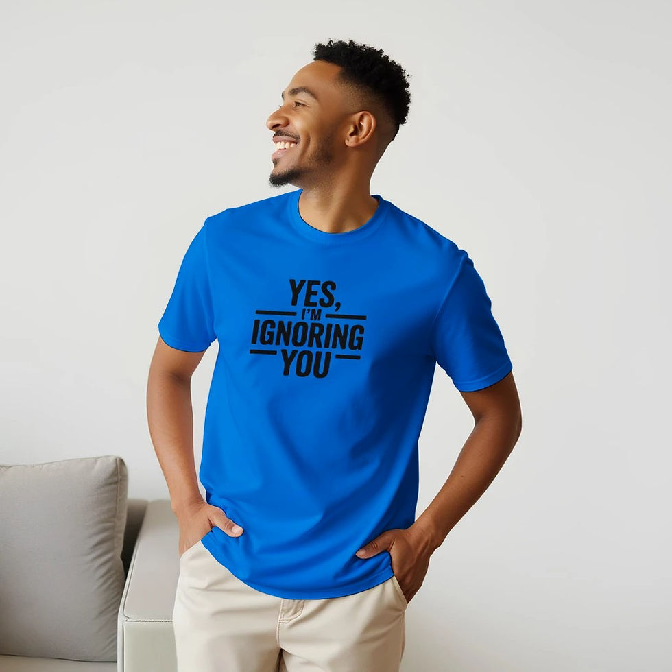 Thumbnail: Yes, I'm ignoring you funny Bold and Sarcastic Attitude T-Shirt