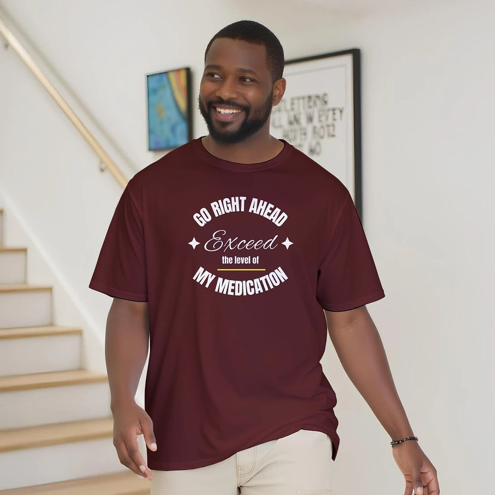 Thumbnail: Go Right Ahead, Exceed My Medication – Sarcastic Humor T-Shirt