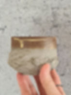 כוס קורינוקי - KURINUKI CUP בזיגוג שיבולת לקפה תה