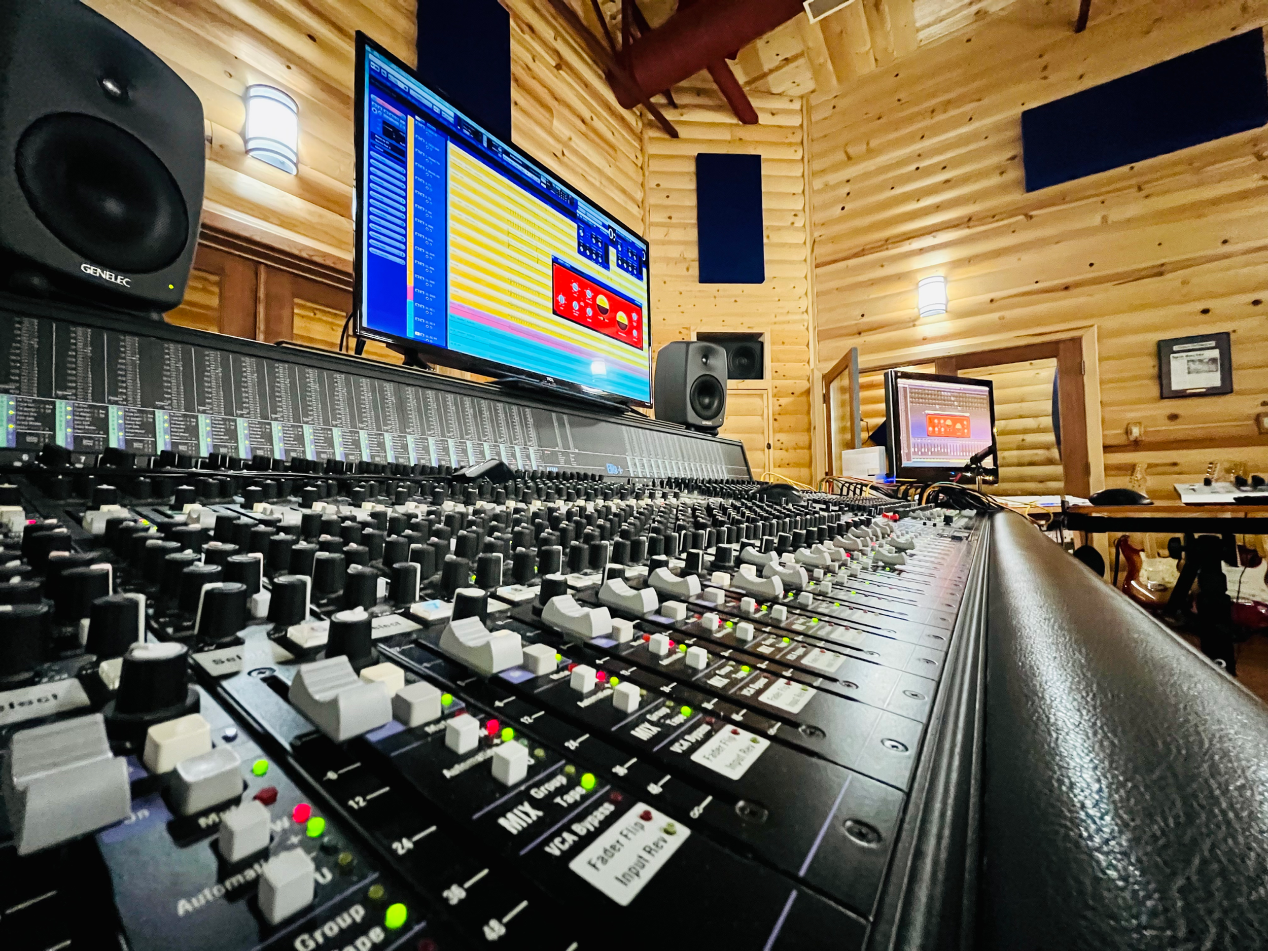 Real studio photo for The Cabin Recording Studio