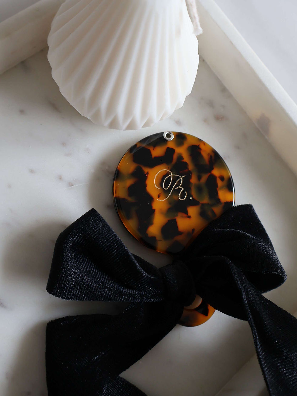 Thumbnail: Tortoiseshell Compact Mirror