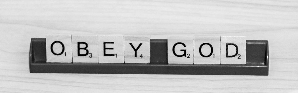 Obey Him, not because you will be blessed, but because He is worthy.