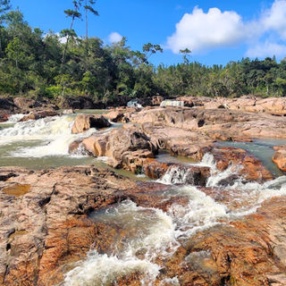 Rio On Pools in the Mountain Pine Ridge on the Caracol tour