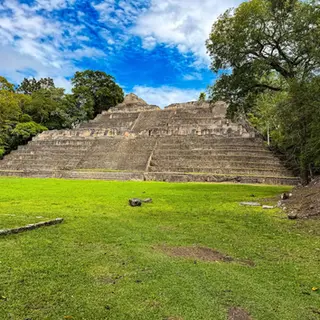 Caana at the Caracol Maya archaeological site, Belize