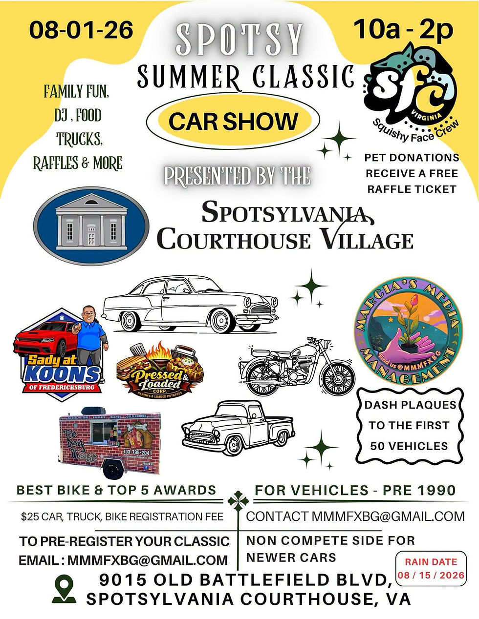 Spotsy Summer Classic Car Show