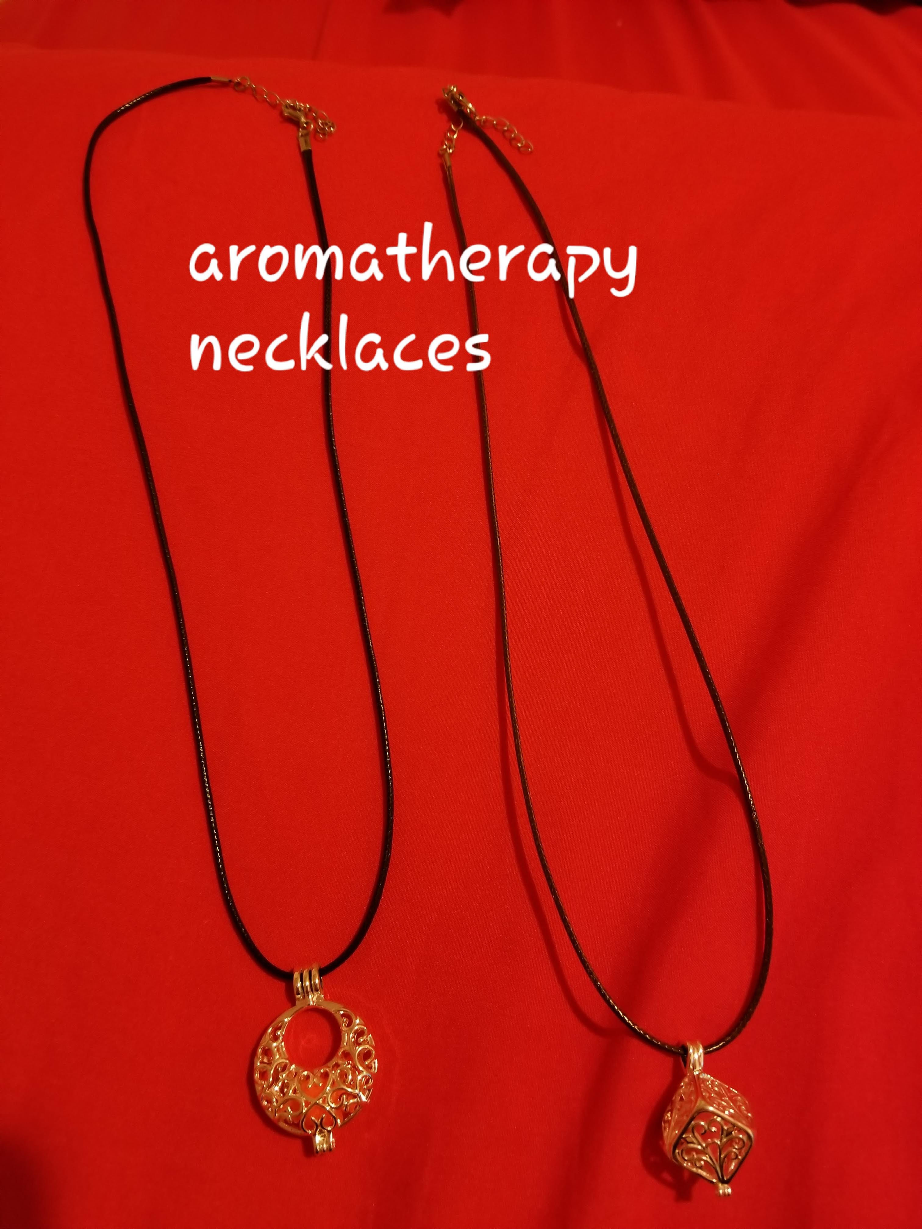 Aromatherapy Pendant with free cord email me for selection