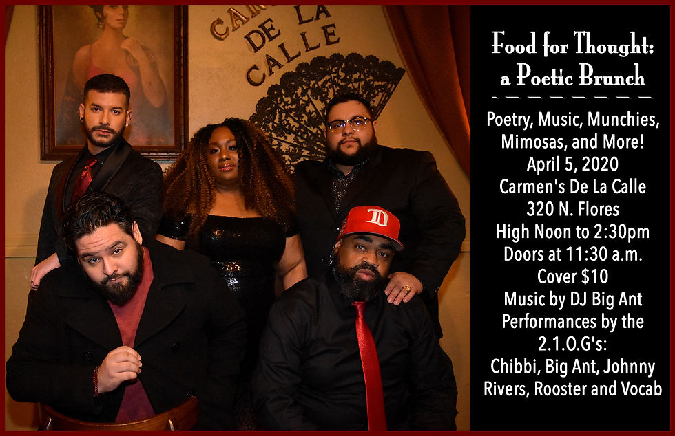 Food for Thought: A Poetic Brunch