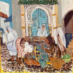 Market in Chechaouen, 2021