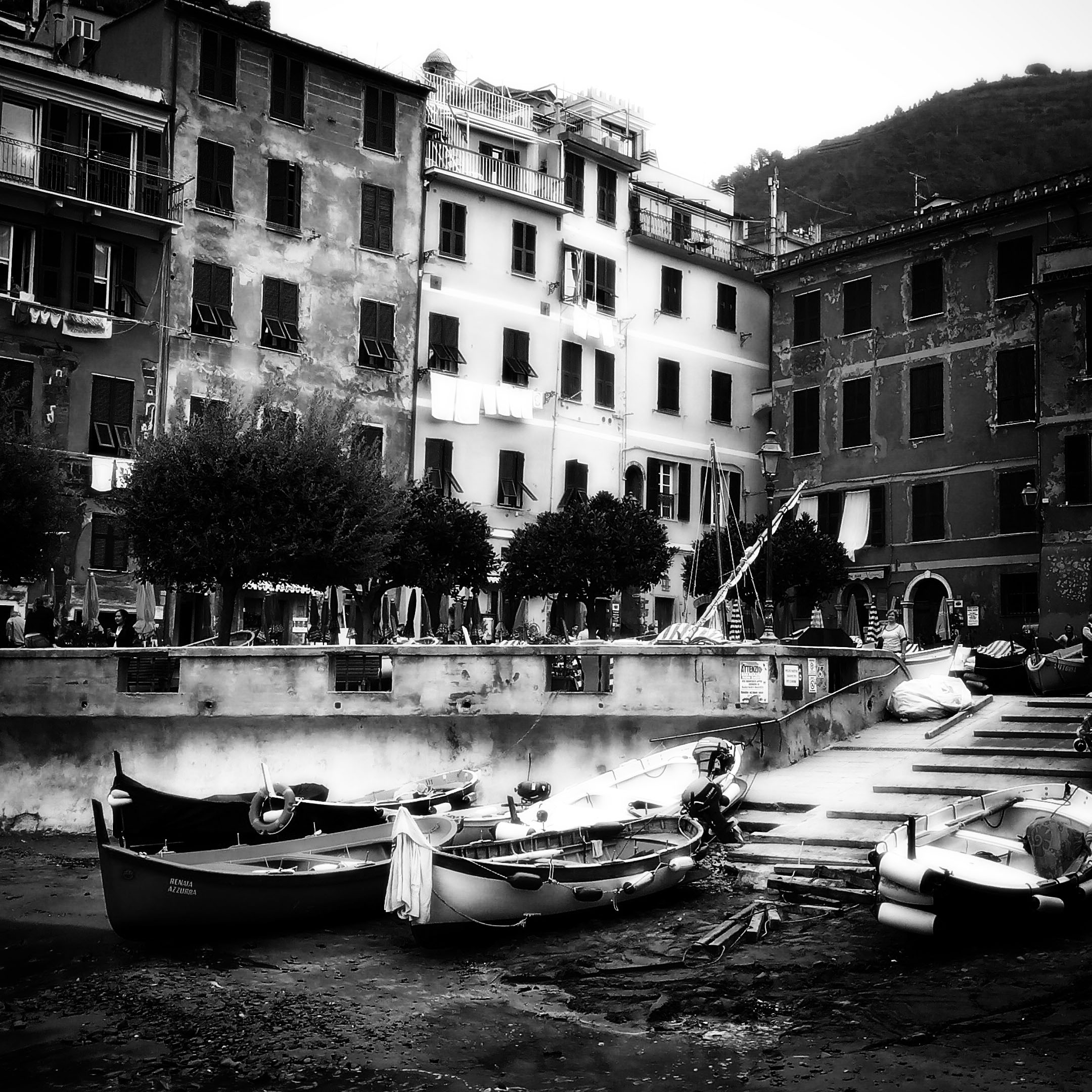 Ashore in Vernazza
