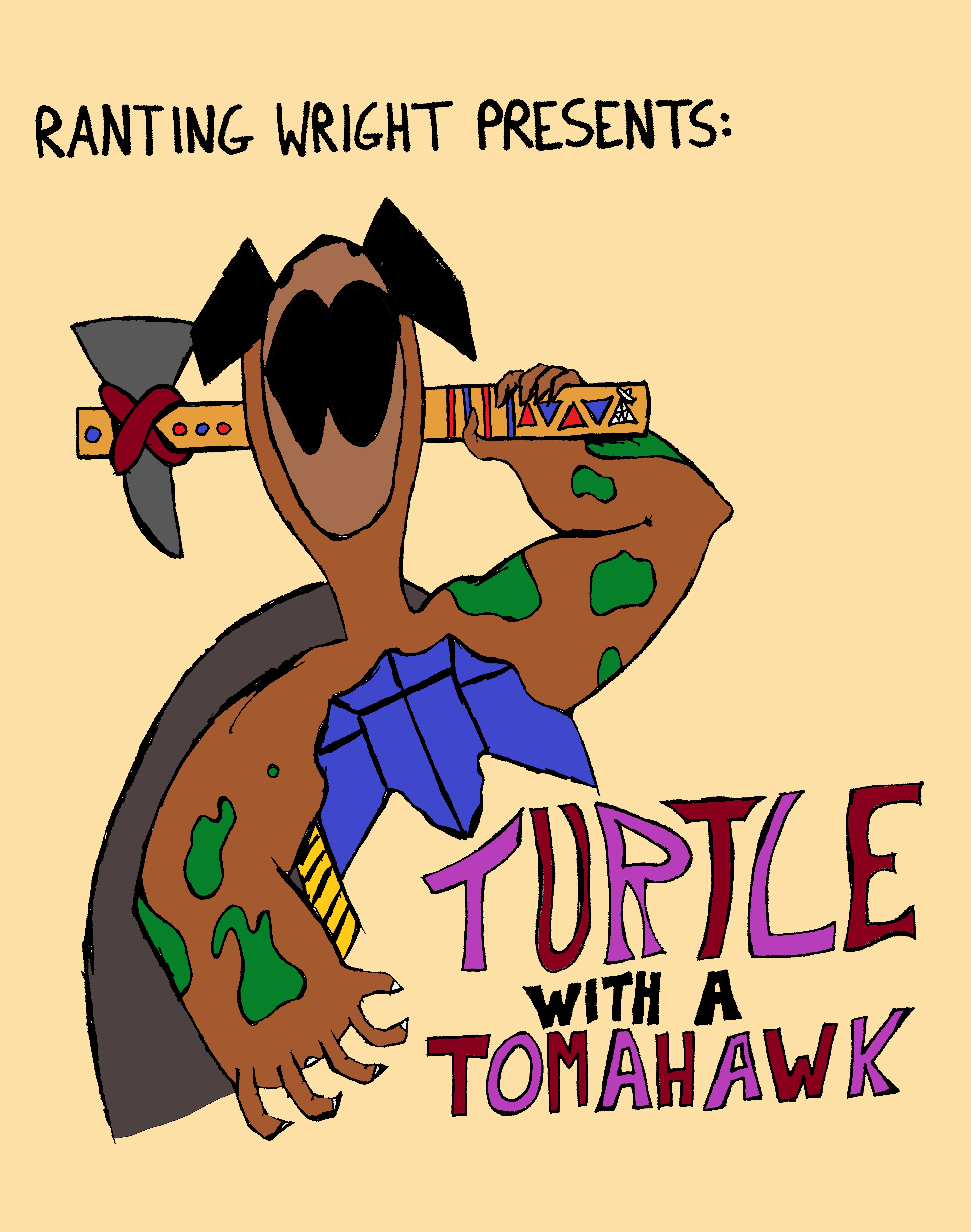 Turtle With A Tomahawk (VA 6/8)
