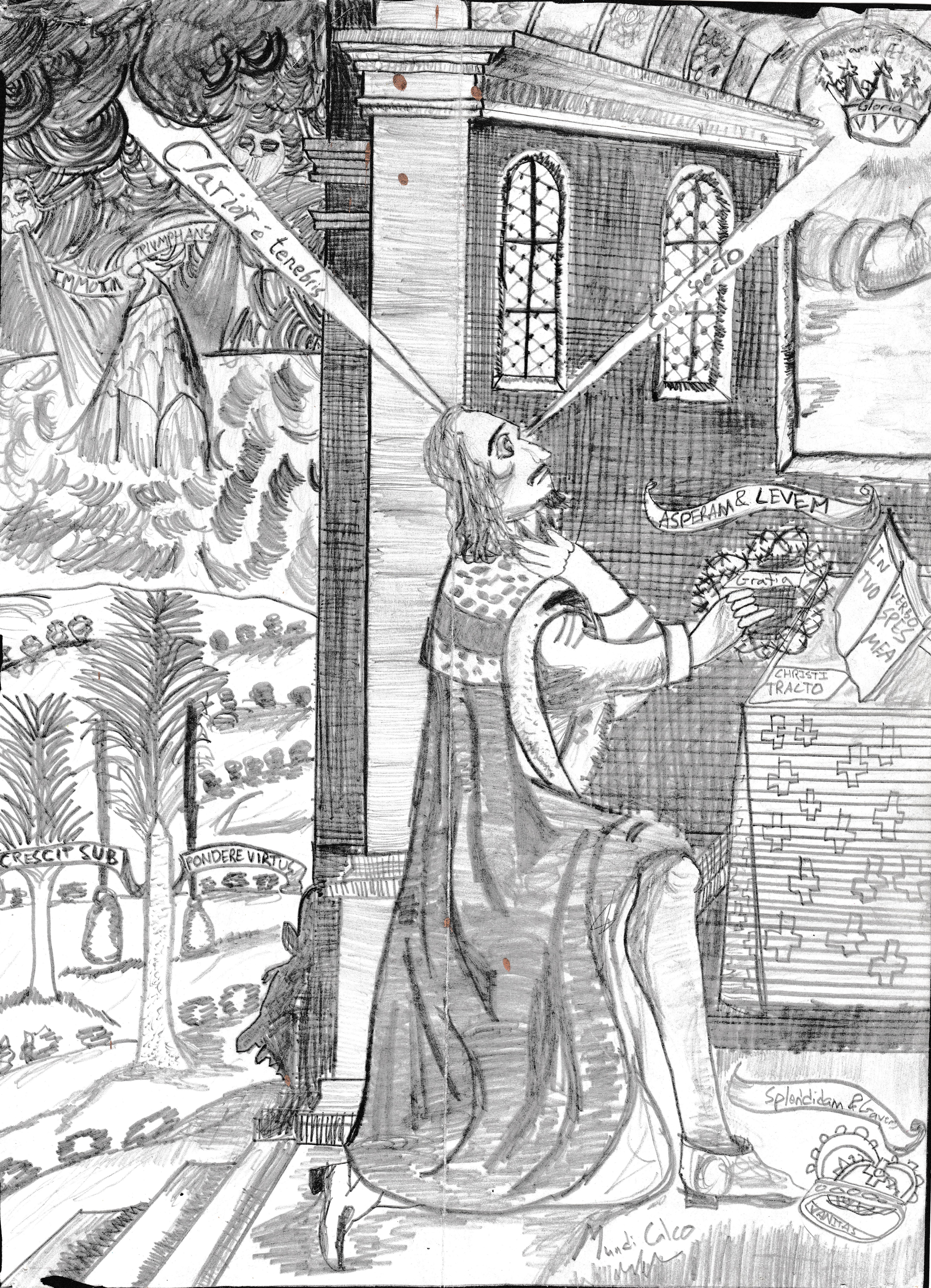 Facsimile (Emblem of the Royal Martyr)