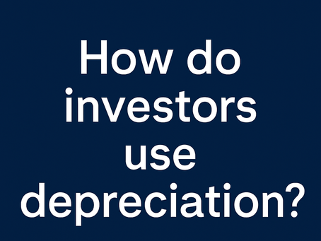 The Overlooked Advantage in Real Estate: Depreciation