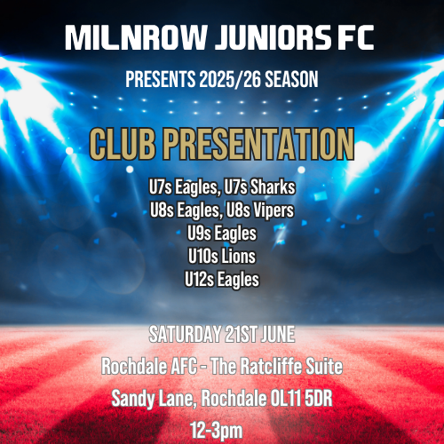 Club Presentation 12-3pm