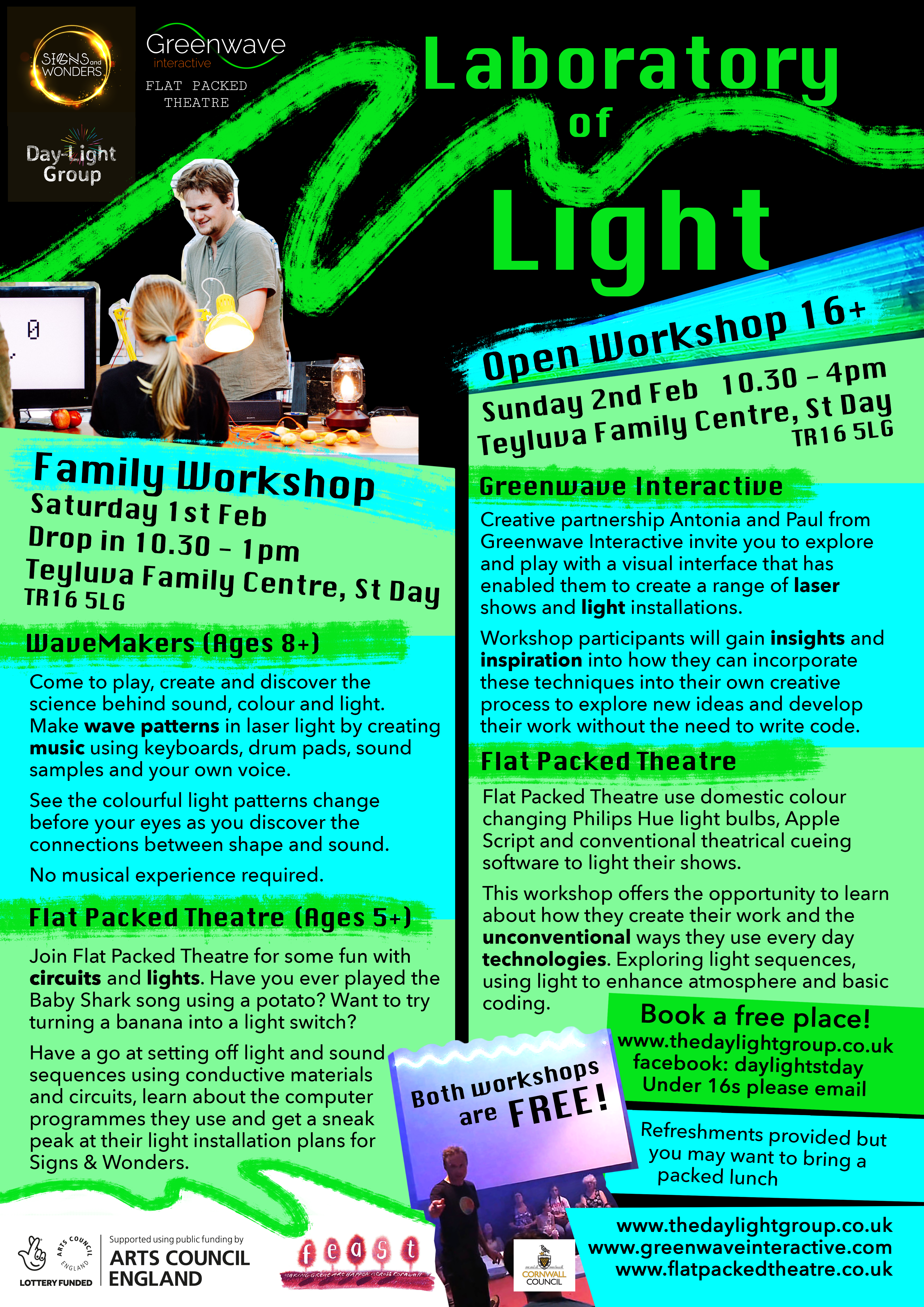 Laboratory of Light Workshops