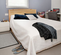 חדר שינה נערה מתבגרת מיטה וחצי