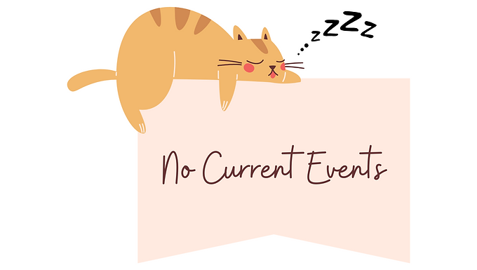 No Events Scheduled