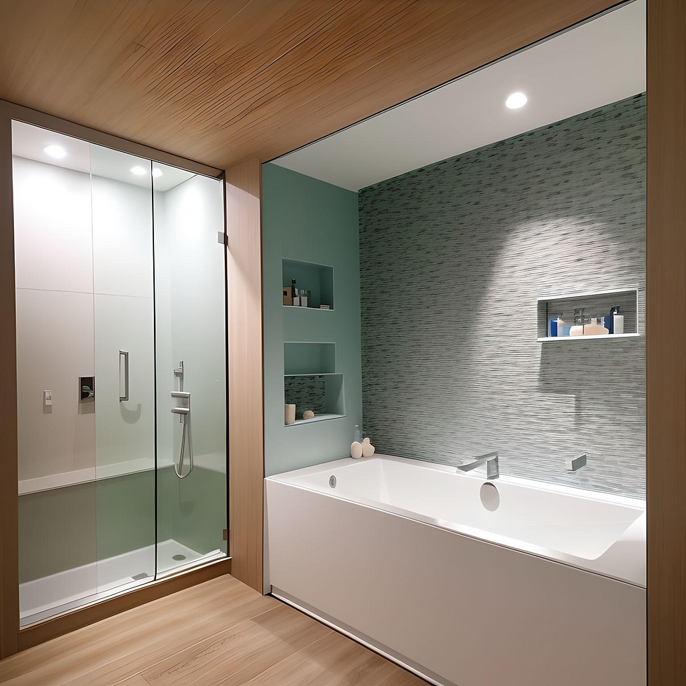Create a Shower and Bath Oasis Using the Latest Trends 
