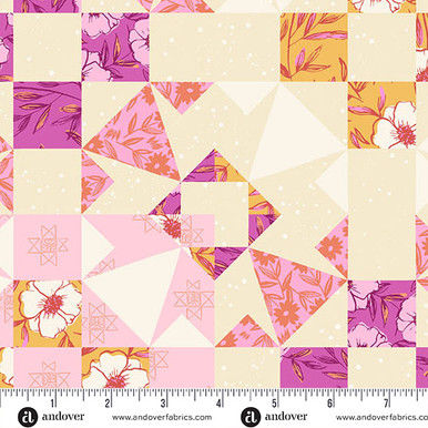 Petals and Stitches - Garden Blocks Fandango