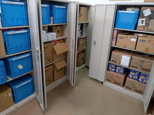 続々と備蓄物資が届いています！