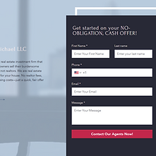 From to collect contact information.