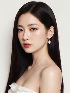 portrait-beautiful-japanese-women-with-glossy-black-shade-sideswept-straight-hair-wearing-