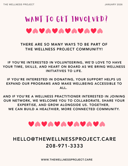 The Wellness Project February 2026 Newsletter 7