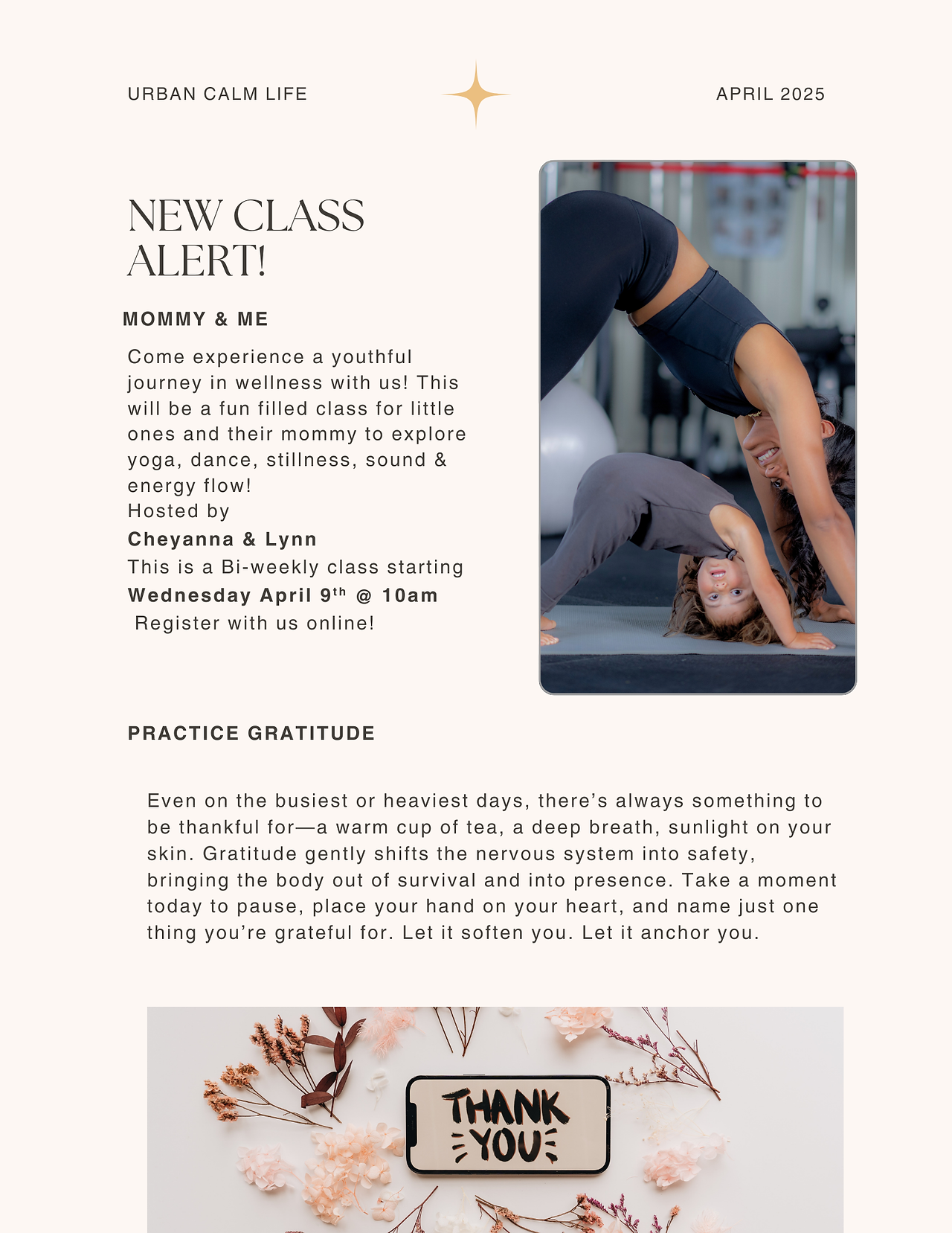 New Class! Mommy & Me