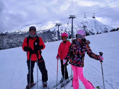 Perfect snow conditions in Bansko in January