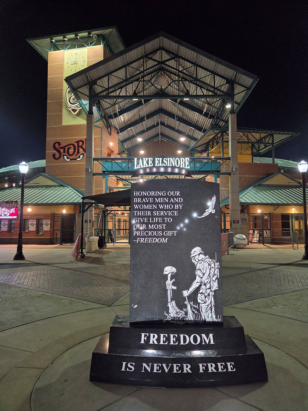 Paying tribute to those who served, Photo by Andrei Ojeda, Stadium Journey