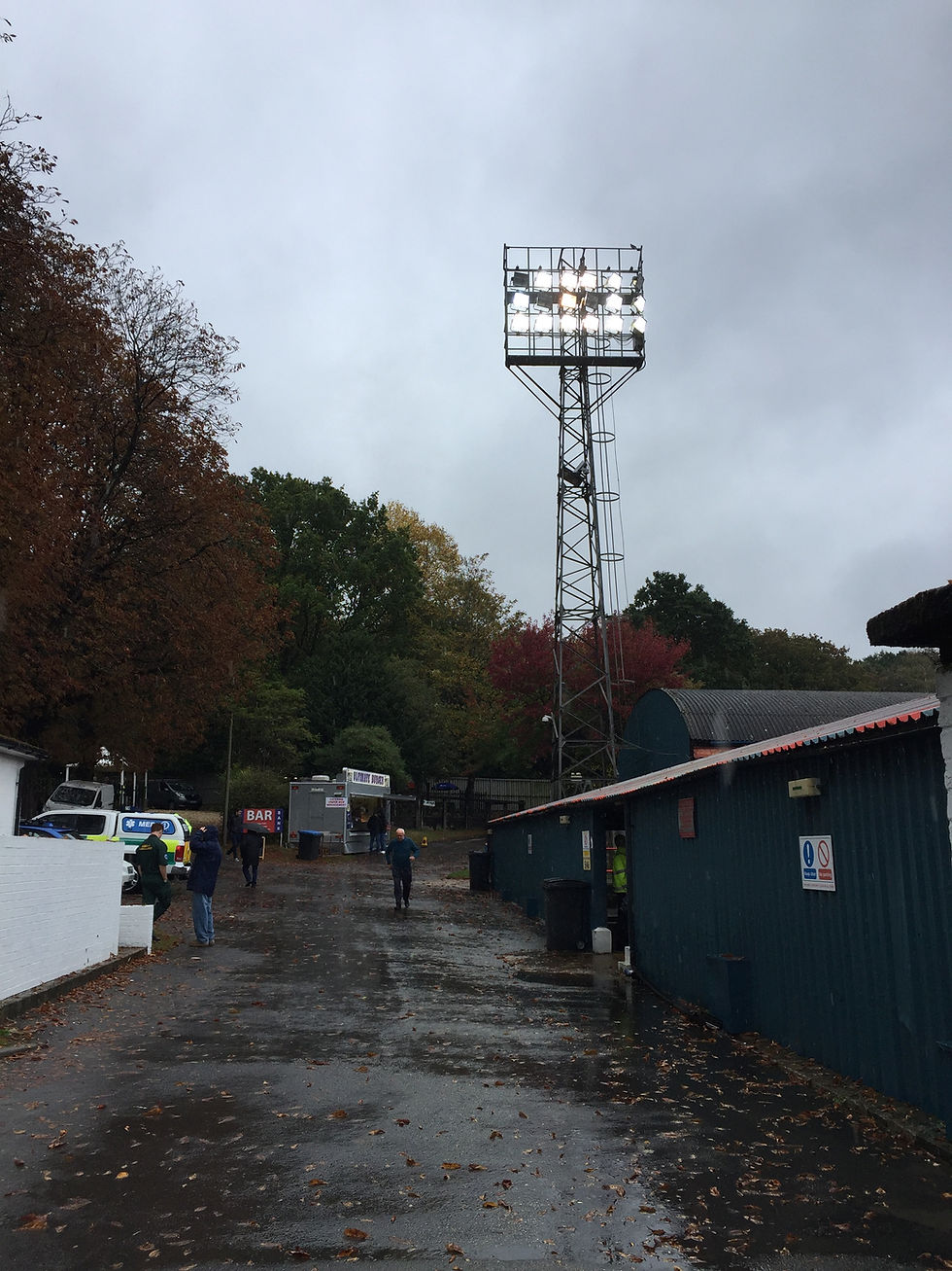 EBB Stadium - Fantastic Floodlights, Photo by Chris Tuck, Stadium Journey