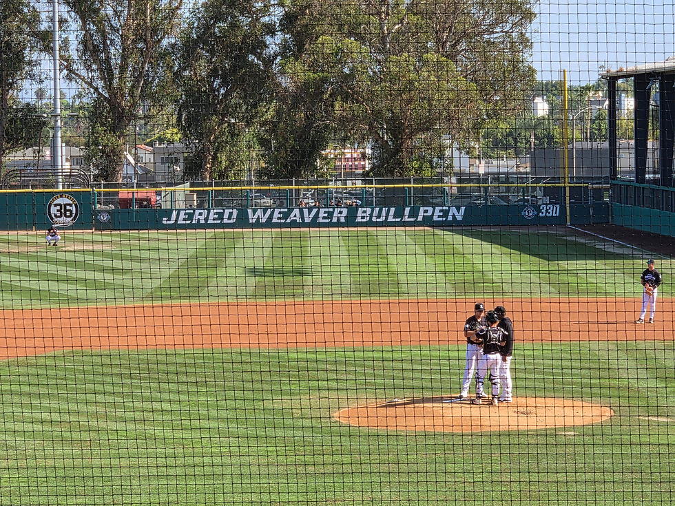 Blair Field Jered Weaver Bullpen, Photo by Andrei Ojeda, Stadium Journey