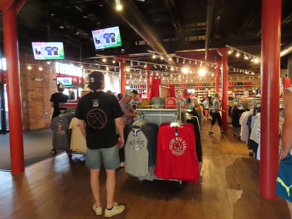 Toledo Mud Hens Swamp Shop, Photo by Meg Minard, Stadium Journey