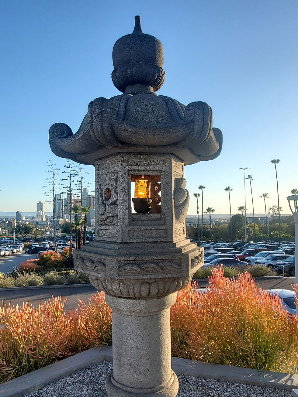 Dodger Stadium Japanese Lantern, Photo by Andrei Ojeda, Stadium Journey