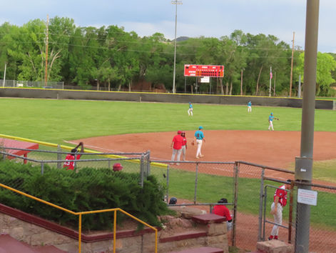 Fort Marcy Ballpark Outfield