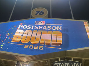 Los Angeles Dodgers Post Season Bound