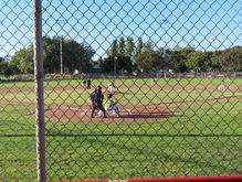 Wilson Park Vallejo Seaweed Baseball Game