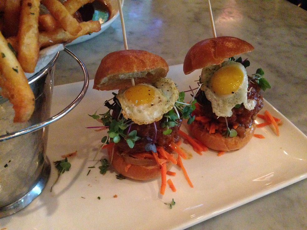 Micro Garnished Sliders