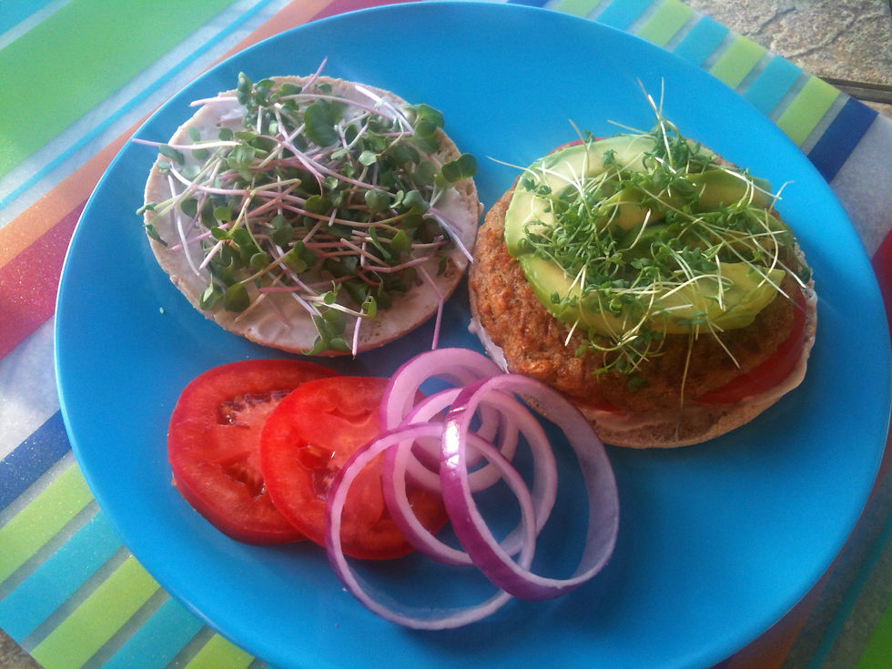 Veggie Chicken Sandwich